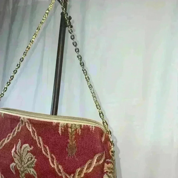 Doodle Bags Stuart Florida Womens Shoulder Chain Bag Tapestry Palm Trees - Picture 4 of 8